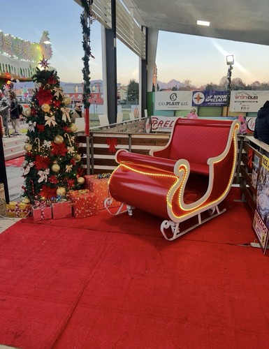 Slitta babbo natale - babbo,