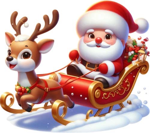Adesivo natale babbo - adesivo,
