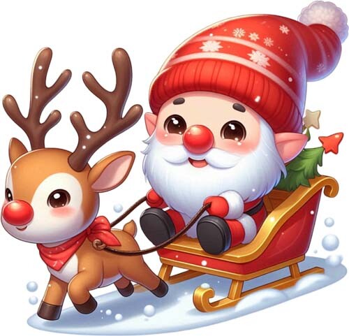 Adesivo natale babbo - adesivo,