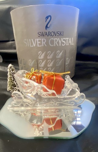 Slitta swarovski argento - slitta,