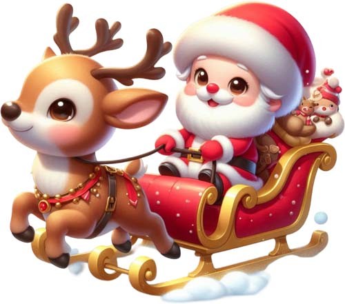 Adesivo natale babbo - adesivo,