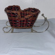 Cesto Vintage Vimini Natale