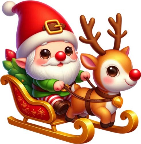 Adesivo natale babbo - babbo,