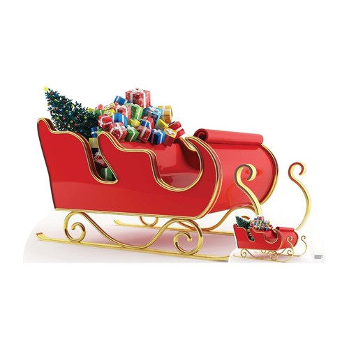 Slitta babbo natale - babbo,