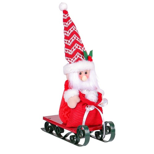 Babbo natale slitta - natale, ornamento