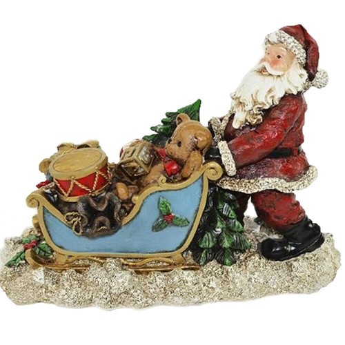 Babbo natale rosso - , slitta