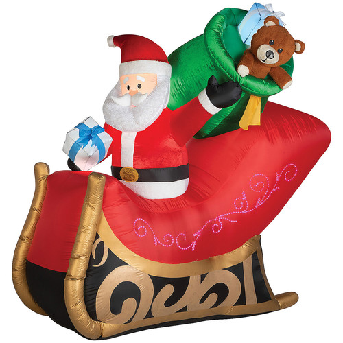 Gonfiabile mix babbo natale - gonfiabile,