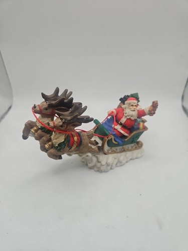 Slitta babbo natale renna - slitta,