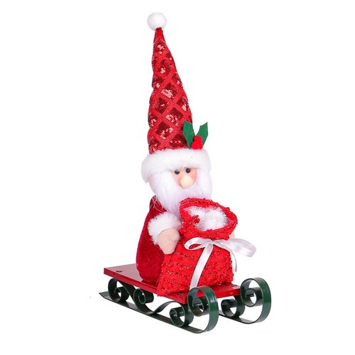 Babbo natale slitta finestra - babbo,